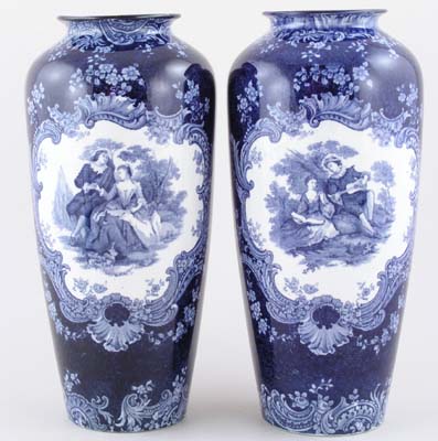Vases Pair c1920s